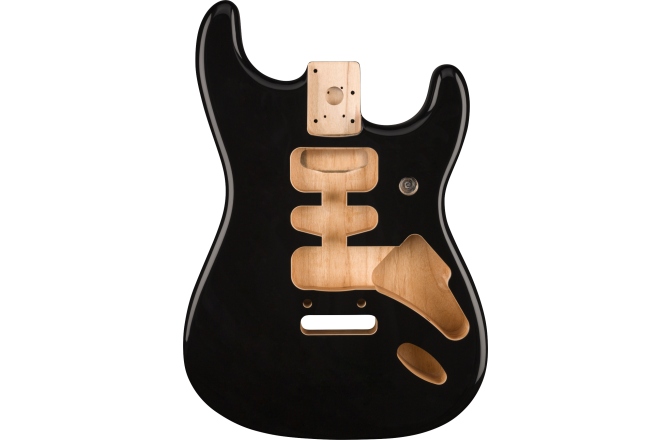 Corp de Chitară Fender Deluxe Series Stratocaster HSH Alder Body 2 Point Bridge Mount Black