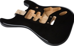 Corp de Chitară Fender Deluxe Series Stratocaster HSH Alder Body 2 Point Bridge Mount Black