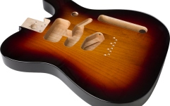 Corp de Chitară Fender Deluxe Series Telecaster SSH Alder Body Modern Bridge Mount 3-Color Sunburst