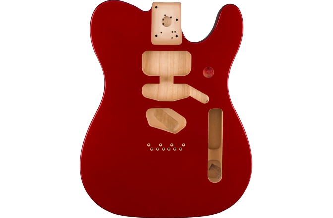 Corp de Chitară Fender Deluxe Series Telecaster SSH Alder Body Modern Bridge Mount Candy Apple Red