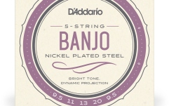 Corzi Banjo Daddario EJ60+ 5-String Light Plus 9.5-20