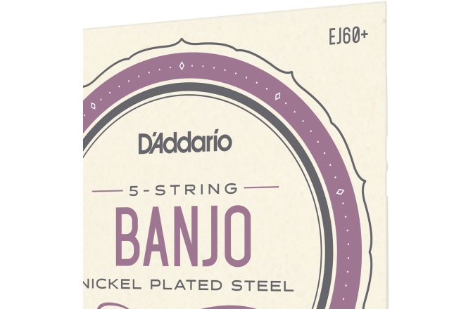 Corzi Banjo Daddario EJ60+ 5-String Light Plus 9.5-20