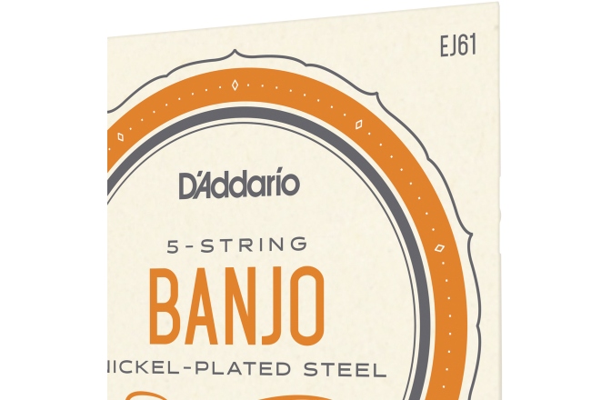 Corzi Banjo Daddario EJ61 5-String Medium 10-23