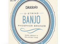 Corzi Banjo Daddario EJ69 5-String PB Light 9-20