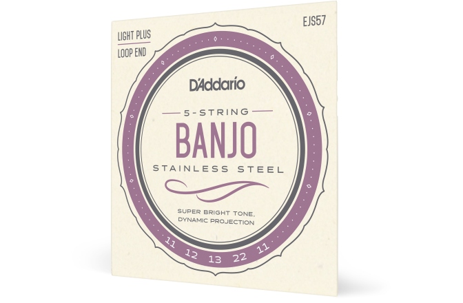 Corzi Banjo Daddario EJS57 5-String Custom Medium 11-22