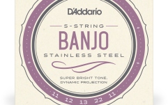 Corzi Banjo Daddario EJS57 5-String Custom Medium 11-22