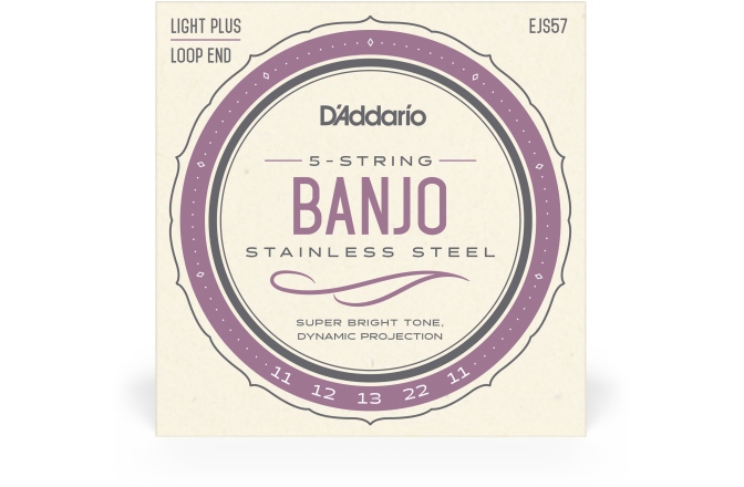 Corzi Banjo Daddario EJS57 5-String Custom Medium 11-22
