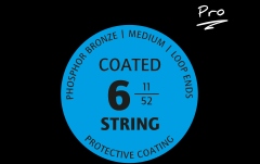 Corzi Banjo Ortega CMS Pro for Banjo 6 String - Medium / Phosphor Bronze .011/.52
