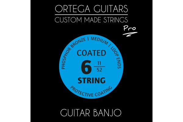CMS "Pro" for Banjo 6 String - Medium / Phosphor Bronze .011/.52