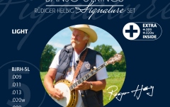 Corzi Banjo Ortega Rüdiger H Sig. Bluegrass Banjo Strings - Light