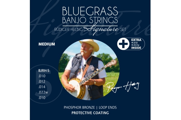 Rüdiger H Sig. Bluegrass Banjo Strings - Medium Rüdiger H Sig. Bluegrass Banjo Strings - Medium