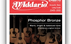 Corzi bas acustic Daddario EPBB170 Ph Bronze Acoustic Bass 45-100