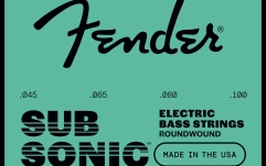 Corzi bas electric Fender Stainless 7350's Bass Strings Stainless Steel Roundwound Long Scale 7350ML .045-.100 Gauges (4)