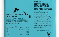 Corzi Bas electric Martin Guitars Darco D9900 Extra Light (40-95) Bass