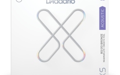 Corzi chitară acustică Daddario 11-52 Custom Light XS 80/20 Bronze Coated  3-Pack