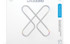 Corzi chitară acustică Daddario 12-53 Regular Light XS 80/20 Bronze Coated 3-Pack