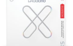 Corzi chitară acustică Daddario 13-56 Medium XS Phosphor Bronze Coated 3-Pack