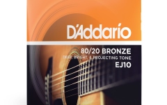 Corzi chitară acustică Daddario EJ10 Bronze Extra Light 10-47