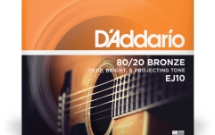 Corzi chitară acustică Daddario EJ10 Bronze Extra Light 10-47