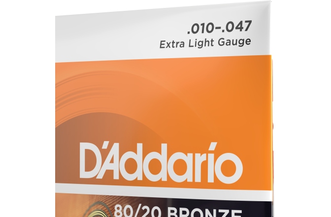 Corzi chitară acustică Daddario EJ10 Bronze Extra Light 10-47