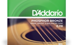 Corzi chitară acustică Daddario EJ18 Phosphor Bronze  Heavy 14-59