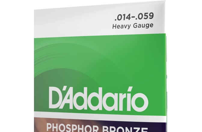 Corzi chitară acustică Daddario EJ18 Phosphor Bronze  Heavy 14-59