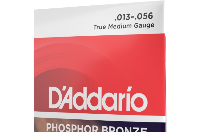 Corzi chitară acustică Daddario EJ24 Phosphor Bronze True Medium 13-56