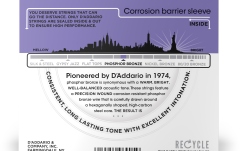 Corzi chitară acustică Daddario EJ26-10P PB Strings Custom Light 11-52 10 Sets