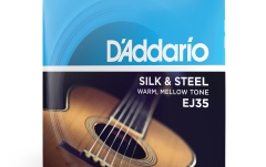 Corzi chitară acustică Daddario EJ35 Silk & Steel 12-String Folk 11-47