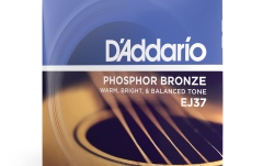 Corzi chitară acustică Daddario EJ37 12-String PBMedium Top/Heavy Bottom 12-54