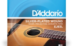 Corzi chitară acustică Daddario EJ83L Gypsy Jazz Ball End Light 10-44