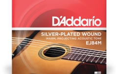 Corzi chitară acustică Daddario EJ84M Gypsy Jazz Loop End Medium 11-45