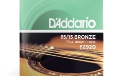 Corzi chitară acustică Daddario EZ920 85/15 Bronze Medium Light 12-54