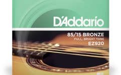 Corzi chitară acustică Daddario EZ920 85/15 Bronze Medium Light 12-54