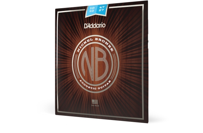 Corzi chitară acustică Daddario NB1047-12 Nickel Bronze 12-String Light 10-47