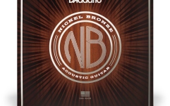 Corzi chitară acustică Daddario NB1047-12 Nickel Bronze 12-String Light 10-47