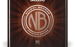 Corzi chitară acustică Daddario NB1252BT Nickel Bronze Balanced Tension Light 12-52