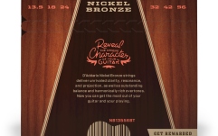 Corzi chitară acustică Daddario NB13556BT Nickel Bronze Balanced Tension Medium 13.5-56