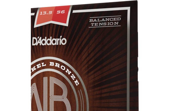 Corzi chitară acustică Daddario NB13556BT Nickel Bronze Balanced Tension Medium 13.5-56