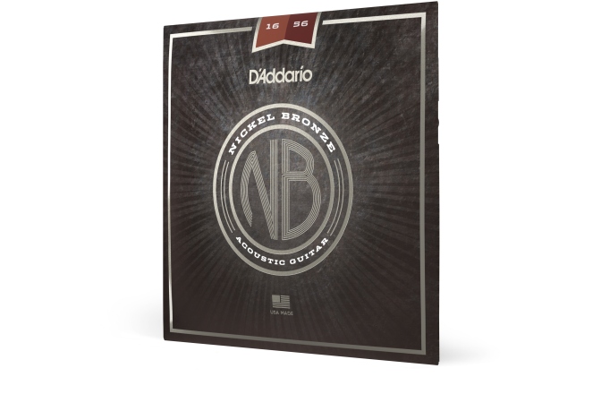 Corzi chitară acustică Daddario NB1656 Nickel Bronze Resophonic 16-56