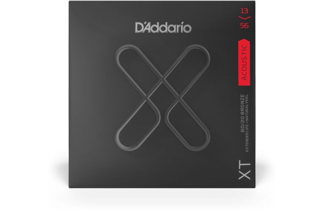 Corzi chitară acustică Daddario XTABR1356 XT 80/20 BronzeM Medium 13-56