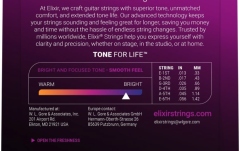 Corzi chitară acustică Elixir Nanoweb Acoustic 80/20 Medium 11102