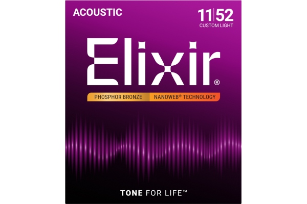 Nanoweb Acoustic Ph Bronze Custom Light 16027