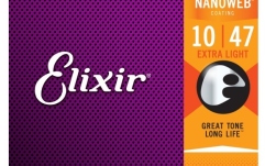 corzi chitară acustică Elixir Nanoweb Acoustic Ph Bronze Extra Light 16002