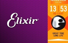 Corzi chitara acustica Elixir Nanoweb Ph Bronze HD Light 16182