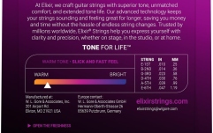 Corzi chitară acustică Elixir Polyweb Acoustic 80/20 Extra Light 11000