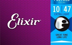 Corzi chitară acustică Elixir Polyweb Acoustic 80/20 Extra Light 11000