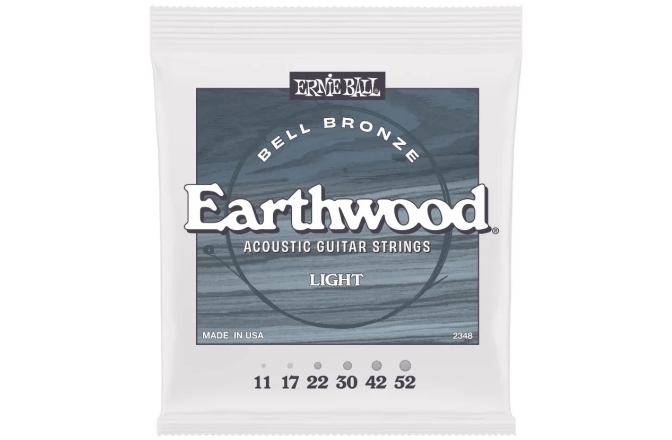 Corzi chitară acustică Ernie Ball Earthwood Bell Bronze Light 11-52 2348