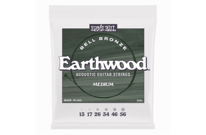 Corzi chitară acustică Ernie Ball Earthwood Bell Bronze Medium 13-56 2344