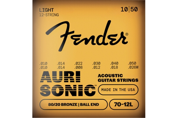 Fender 80/20 Bronze 70-12L